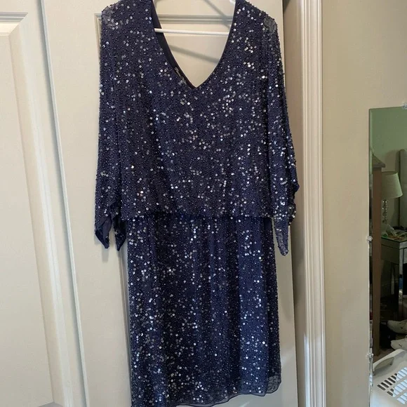 pisarro nights sequin dress Pisarro Nights Sequin Illusion Gown in Aluminum at Nordstrom, Size 8